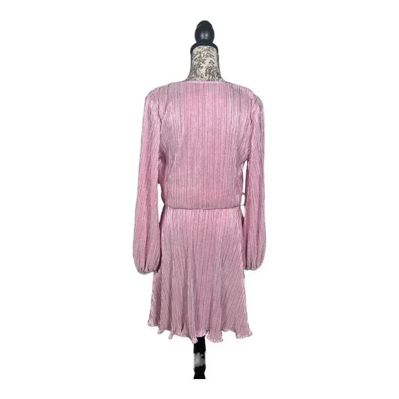 strapless open back dress Friendly In France Pleated Shift Dress In Black main image 0